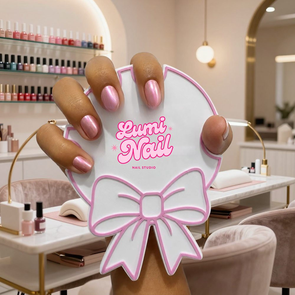 Nail Salon/Tech Bow Prop