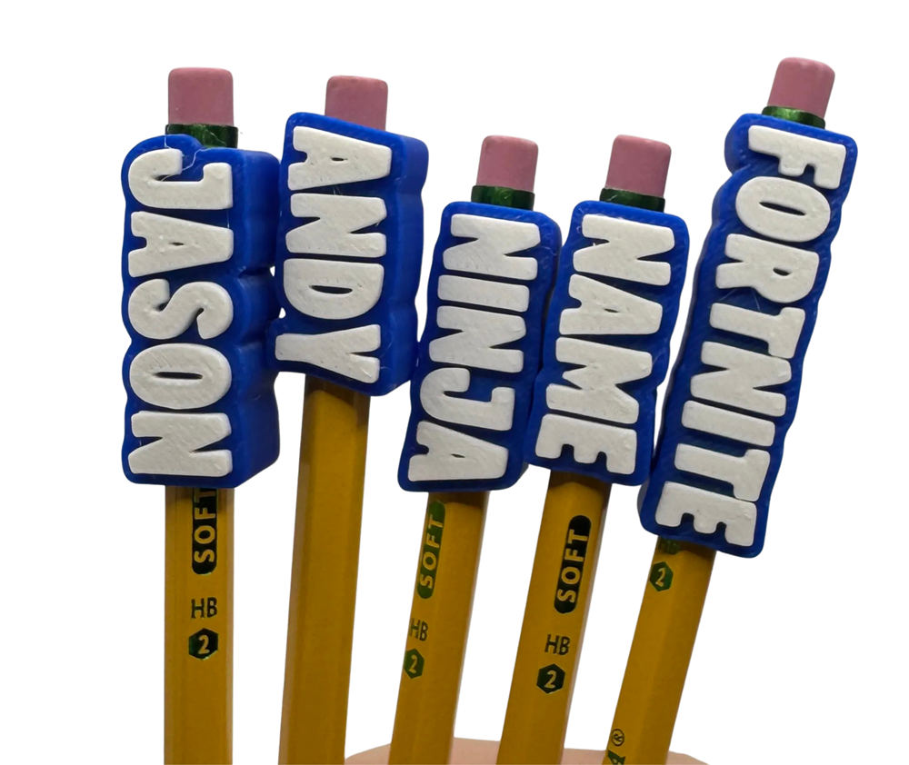 Fortnite Custom Pencil Slide On Name