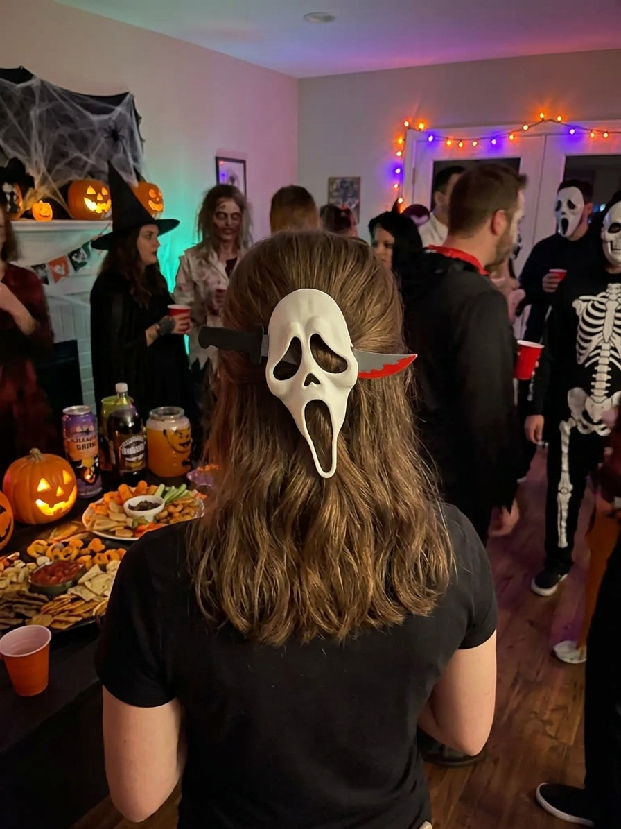 Ghostface Hair Clip