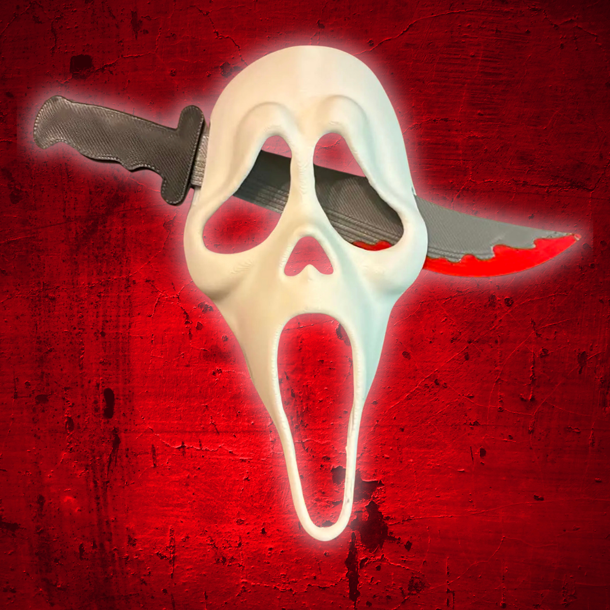 Ghostface Hair Clip
