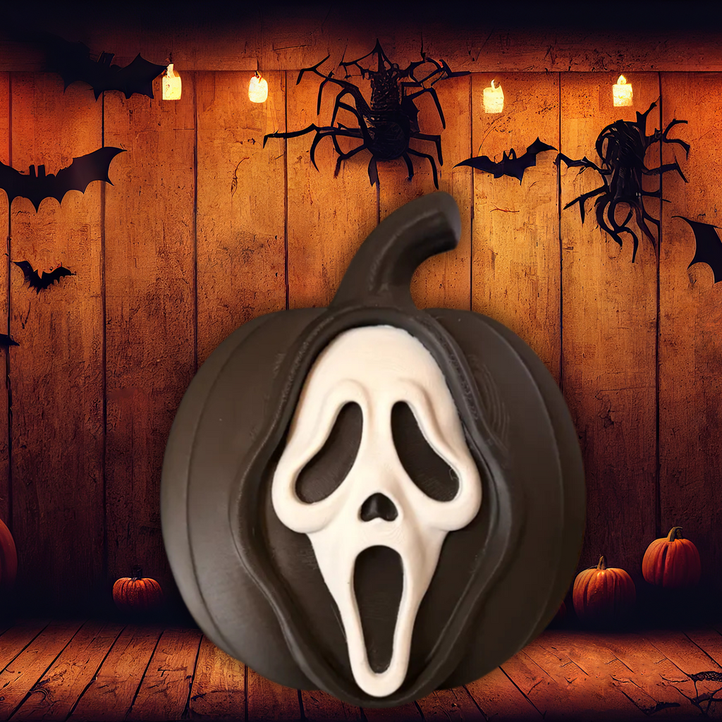 Ghostface Halloween Pumpkin