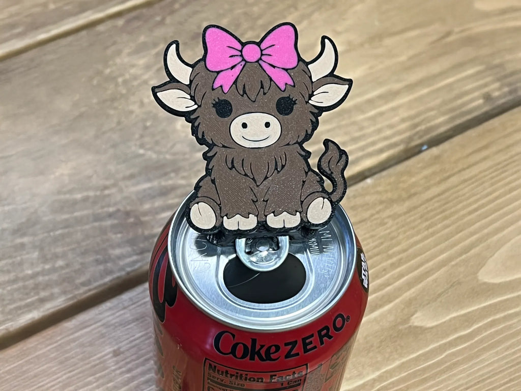 Highland Cow Can Tab Opener