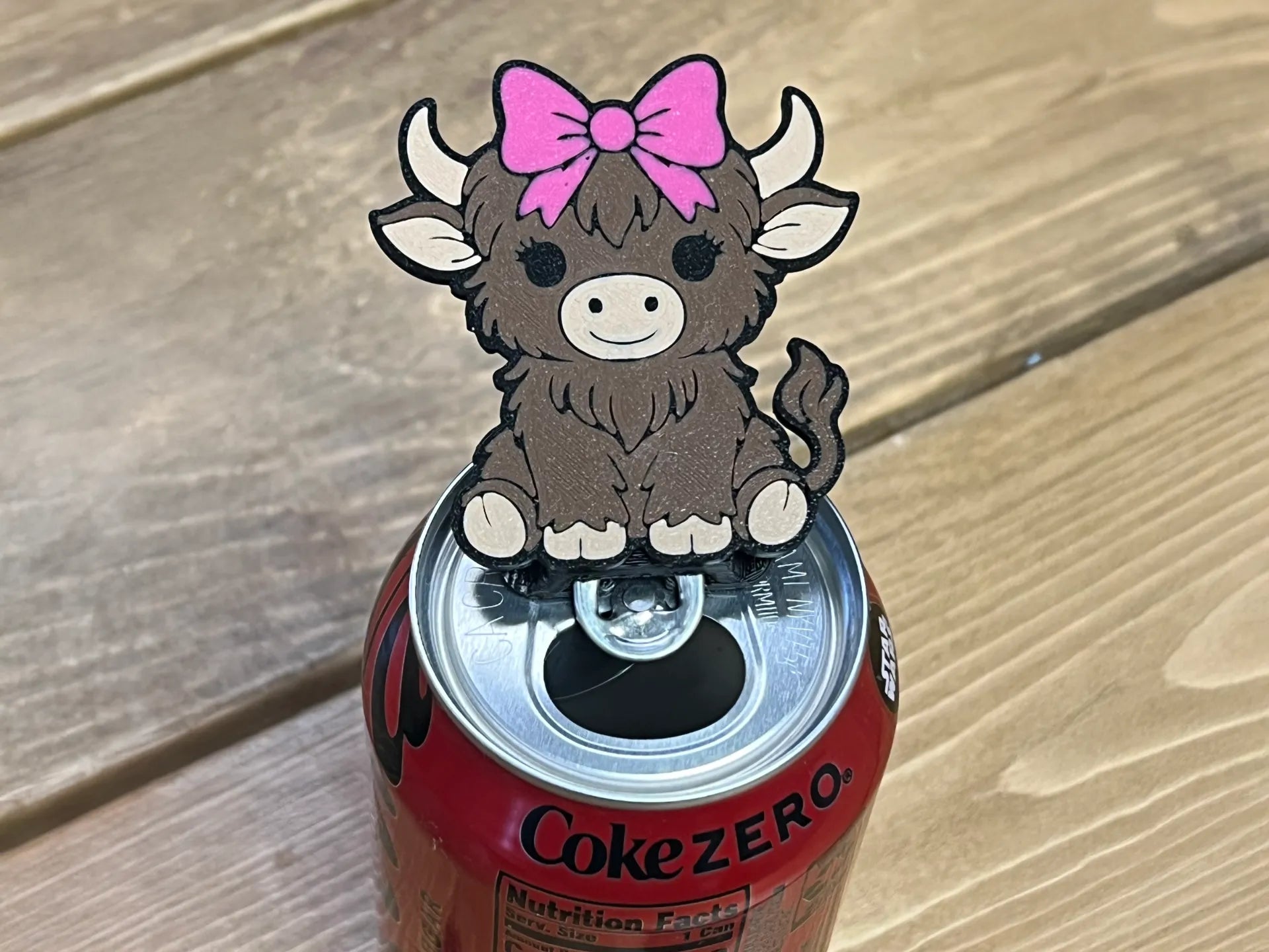 Highland Cow Can Tab Opener