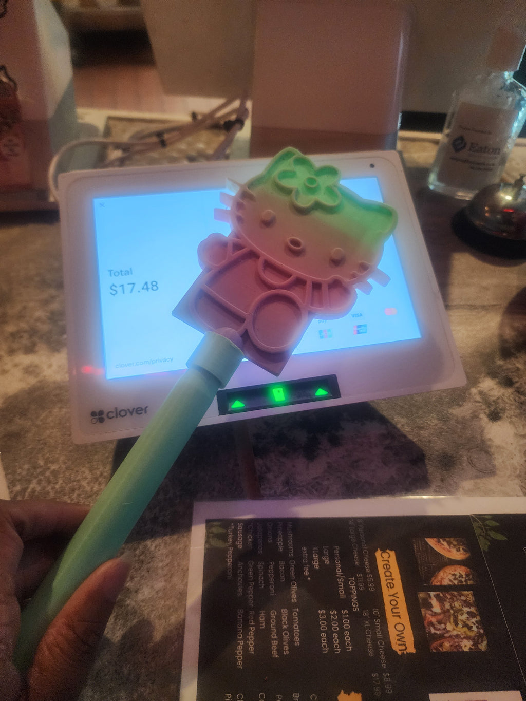 Hello Kitty Tap to Pay Style 3D Wand – Card Holder for Contactless Pay
