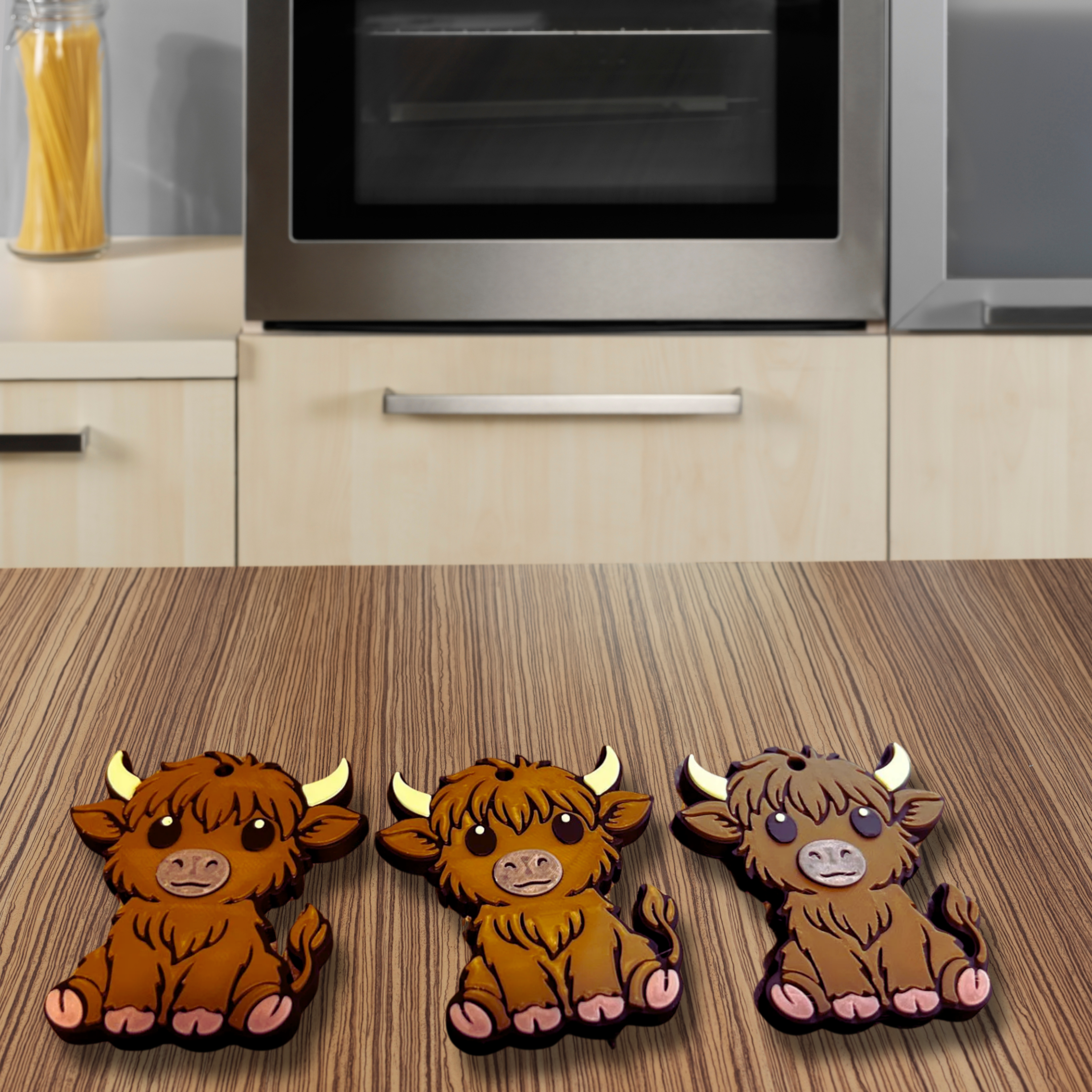 Highland Cow Can Tab Opener