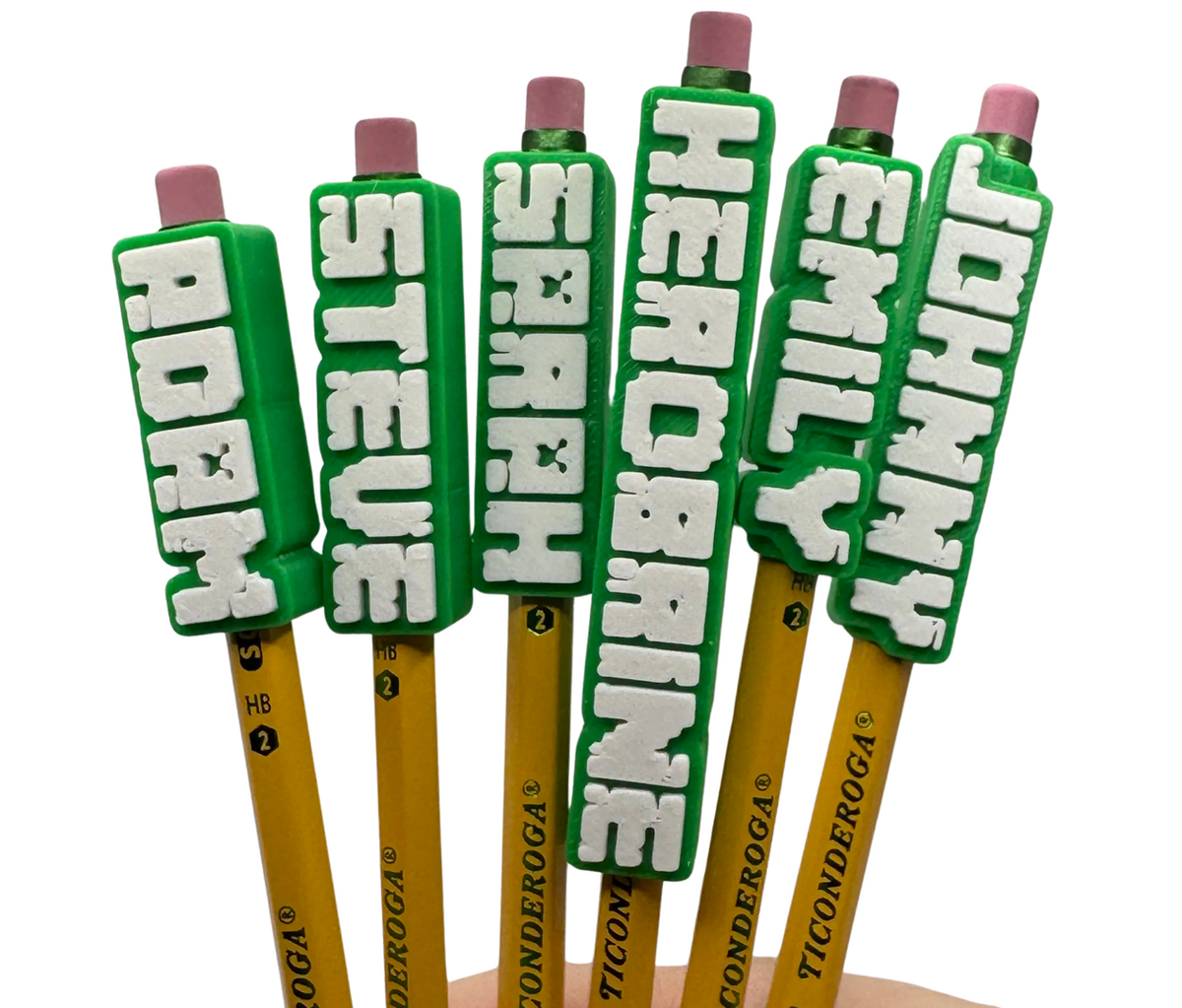 Minecraft Custom Pencil Slide On Name