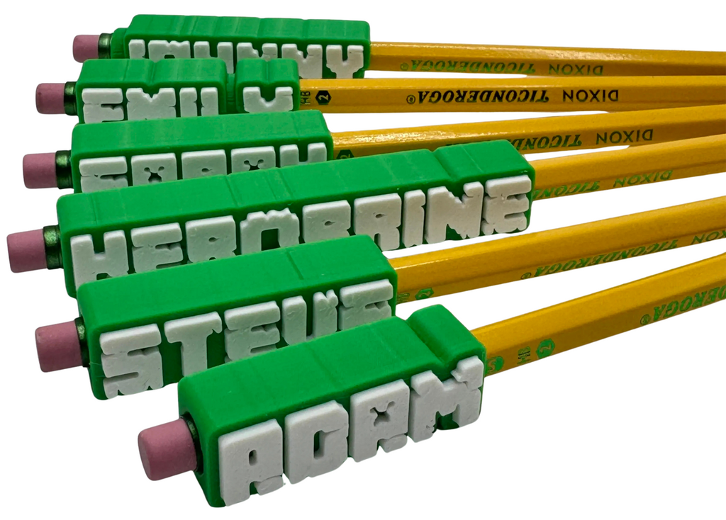 Minecraft Custom Pencil Slide On Name