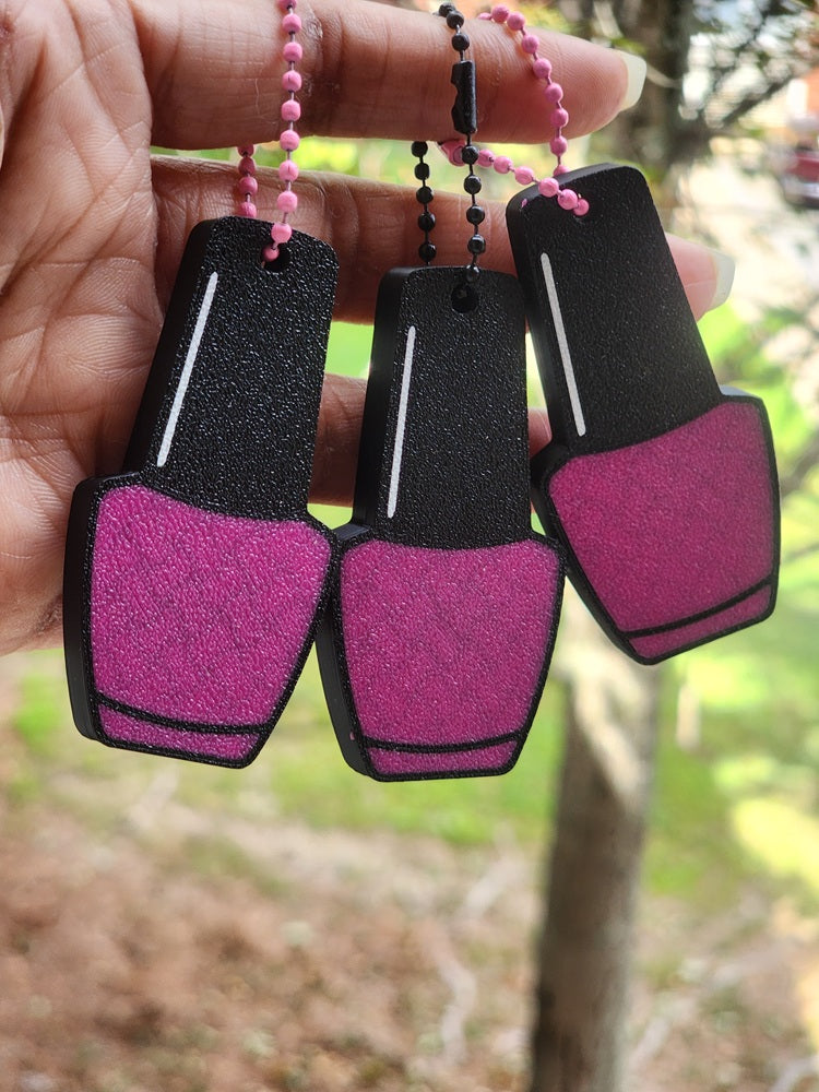Nail Polish Can Tab Opener Keychain - Business