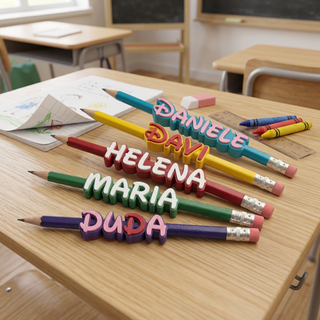 Princess Custom Pencil Slide On Name