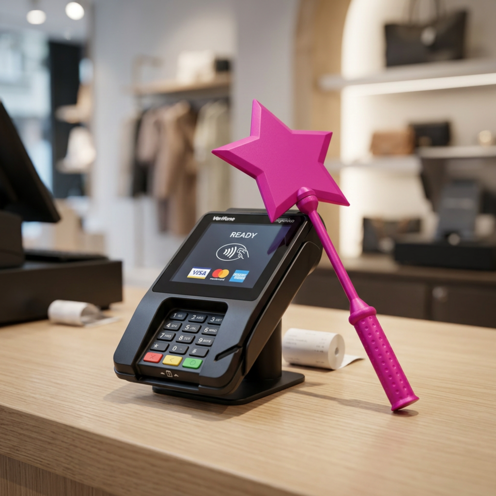 Star Tap to Pay Style 3D Wand – Card Holder for Contactless Pay